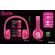 eKids Mattel Barbie Ασύρματα Ακουστικά με ασφαλή μέγιστη ένταση ήχου για παιδιά και εφήβους (MI-B52BE) (Ροζ)