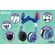 eKids Disney Stitch Ασύρματα Ακουστικά με ασφαλή μέγιστη ένταση ήχου για παιδιά και εφήβους (SH-B52) (Μπλε/Γαλάζιο)