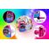 eKids Trolls 2 Bluetooth MP3 Boombox Karaoke & Ασύρματο Μικρόφωνο για παιδιά και εφήβους με ενσωματωμένη μουσική, φωτισμό, Sound Effects (TR-553) (Γαλάζιο/Μωβ)