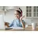 eKids Gabby's Dollhouse Ενσύρματα Ακουστικά με ασφαλή μέγιστη ένταση ήχου για παιδιά και εφήβους (GA-140) (Ροζ/Μωβ/Λευκό)