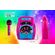 eKids Trolls 2 Bluetooth MP3 Boombox Karaoke & Ασύρματο Μικρόφωνο για παιδιά και εφήβους με ενσωματωμένη μουσική, φωτισμό, Sound Effects (TR-553) (Γαλάζιο/Μωβ)