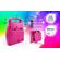 eKids Trolls 2 Bluetooth MP3 Boombox Karaoke & Ασύρματο Μικρόφωνο για παιδιά και εφήβους με ενσωματωμένη μουσική, φωτισμό, Sound Effects (TR-553) (Γαλάζιο/Μωβ)