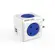 Allocacoc PowerCube Original 5 Outlets – UK With X2 Usb (Blue) - Πολύπριζο 5 θέσεων UK x 2 USB Μπλε - (7200BL/UKOUPC)