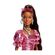 Mattel Barbie: Deluxe Style - Metallic Pink Dress Brown Hair with Dark Skin Doll (JFP41)