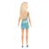 Mattel Barbie Purple Dress with Flowers - Blonde Doll with Blue Dress (HGM59)