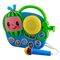 eKids Cocomelon Mini Boombox & Ενσύρματο Μικρόφωνο για παιδιά με ενσωματωμένη μουσική & ηχητικά εφέ (CO-115) (Μπλε/Πράσινο/Κίτρινο)
