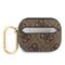Guess Script Metal Logo Collection Θήκη προστασίας από δερματίνη για Apple Airpods Pro (Καφε)