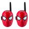 eKids Spiderman Σετ 2 Walkie Talkies για παιδιά από 3 ετών με εμβέλεια 150 μέτρων (SM-202) (Κόκκινο/Μαύρο)