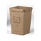 Designnest TrashBin |Throwaway| 1.5L Χαριτωμένος κάδος απορριμμάτων γραφείου από χαρτόνι (σετ 5 τεμαχίων)
