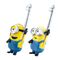eKids Minions 2: "The Rise of Gru" Σετ 2 Walkie Talkies για παιδιά & ενήλικες με εμβέλεια 150 μέτρων (MS-210) (Κίτρινο/Μπλε)