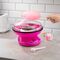 The Source Candy Floss Maker Συσκευή οικιακής παρασκευής για Μαλλί της Γριάς σε φούξια χρώμα
