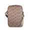Guess 4G Uptown Tablet Bag Τσαντάκι από δερματίνη κατάλληλο για tablet 10" (Brown - GUTB104GB)