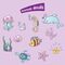 HoloToyz – Majestic Mermaid AR Wall Decals Τεράστιο Αυτοκόλλητο Τοίχου Επαυξημένης πραγματικότητας με εικόνες που ζωντανεύουν σε κινούμενα σχέδια