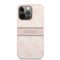 Guess "4G Logo Collection" Printed Stripe Θήκη προστασίας από δερματίνη – iPhone 13 Pro Max (Ροζ)