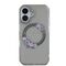 Guess Magsafe “Flower Wreath” Hard Case Θήκη προστασίας από σκληρό πλαστικό – iPhone 16 (Μαύρο – GUHMP16SHFWFCK)