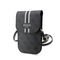 Guess “Wallet 4G Stripes” Pouch with cord Τσαντάκι κατάλληλο για smartphone Small / Medium (170x95mm) με κορδονάκι (Μαύρο – GUWBP4RPSK)
