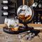 Deluxe Globe Decanter Set - Σετ Καράφα Deluxe Globe