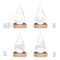Storm Glass Globe – Διακοσμητικό Βαρόμετρο σε Σχήμα Υδρογείου 19 cm