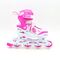 ΑΘΛΟΠΑΙΔΙΑ Αυξομειούμενα Inline/Roller Skates/Παγοπέδιλα, 3 σε 1, για Κορίτσια Χρώμα (Φούξια), Μέγεθος (38-41)