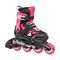 ROLLERBLADE Microblade Αυξομειούμενα Πατίνια - Μαύρο/Ροζ Χρώμα (Μαύρο-Ροζ), Μέγεθος (36.5-40.5)