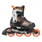 ROLLERBLADE Microblade SL Αυξομειούμενα Πατίνια - Μαύρο/Πορτοκαλί Χρώμα (Μαύρο-Πορτοκαλί), Μέγεθος (28-32)