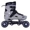 3K Αυξομειούμενα Πατίνια/Roller Skates/Παγοπέδιλα 3 σε 1 - Γκρι Χρώμα (Γκρι), Μέγεθος (31-34)