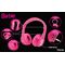 eKids Mattel Barbie Ασύρματα Ακουστικά με ασφαλή μέγιστη ένταση ήχου για παιδιά και εφήβους (MI-B52BE) (Ροζ)