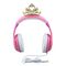 eKids Disney Princess Ενσύρματα Ακουστικά με ασφαλή μέγιστη ένταση ήχου για παιδιά και εφήβους (DP-140) (Ροζ/Μωβ/Λευκό)