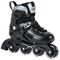 POWERSLIDE Khaan Junior NXT Black Πατίνια Αυξομειούμενα – Μαύρο/Ασημί (Μέγεθος 31–34)