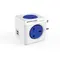 Allocacoc PowerCube Original 5 Outlets – UK With X2 Usb (Blue) - Πολύπριζο 5 θέσεων UK x 2 USB Μπλε - (7200BL/UKOUPC)