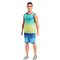 Mattel Barbie: Ken - Ombre Tank &amp; Jean Shorts with Black Hair Doll Fashionistas (HYV00)