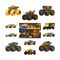 Mattel Hot Wheels: Monster Trucks - Bigfoot Trophy Champions Set of 12(JDW07)