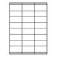 Agipa ΕΤΙΚΕΤΕΣ Α4 ΛΕΥΚΕΣ 2400 multi usage 70x35mm  ΚΟΥΤΙ 100φ