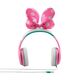eKids Minnie Mouse Ενσύρματα Ακουστικά με ασφαλή μέγιστη ένταση ήχου για παιδιά και εφήβους (MM-140) (Ροζ/Λευκό)