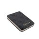 Guess 4G Leather Metal Logo Magsafe Powerbank 5000mAh 15W - Black Guess 4G Leather Metal Logo Magsafe Powerbank 5000mAh 15W - Black