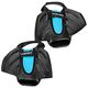 Waveo Swim Fins Βατραχοπέδιλα Ρυθμιζόμενα - Black/Blue Χρώμα (Μαύρο-Μπλε), Μέγεθος (32-39)